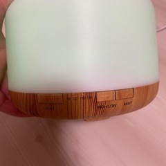 加湿器 超音波式 ライト付きの画像