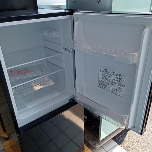 ★【ニトリ】2ドア冷蔵庫　2022年製‼106L(NTR-106BK)【3ヶ月保証付き★送料に設置込み】?自社配送時?代引き可?※現金