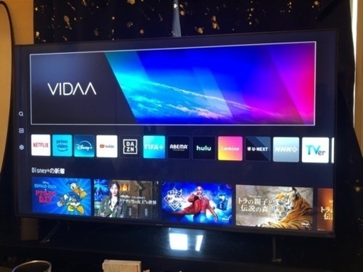 急募！激安！4K 65型テレビ　テレビチューナー有り　Androidテレビ