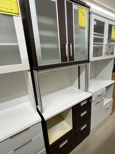 ジモティ来店特価!!　食器棚　ニトリ　ダークブラウン　　J-0618