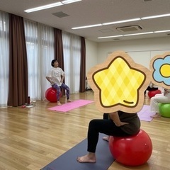 簡単！バランスボールエクササイズ☆で美健康！の画像