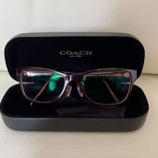 最終お値引き！coach  コーチ　2023年秋モデルフレーム　度あり