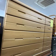 ジモティ来店特価!!　　4段チェスト　ナチュラル　　J-0625