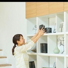 白井産業　壁面テレビボード　リビュアルの画像