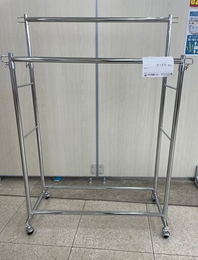 ★ジモティ割あり★  ハンガーラック メタル H126×D45×W93 クリーニング済み TJ6444