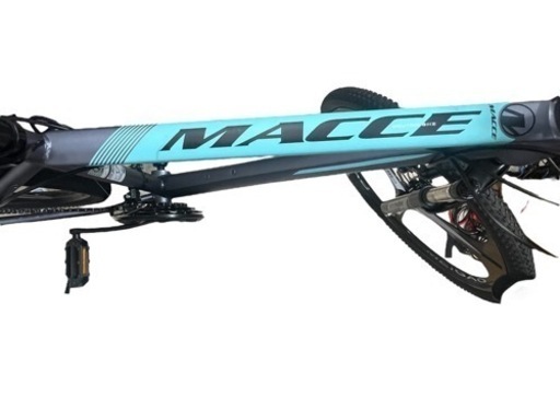 マウンテンバイク 26インチ マットグリーン 21段変速 MTB 自転車 ディスクブレーキ クロスバイク 泥よけ、空気入れ、ワイヤ錠の