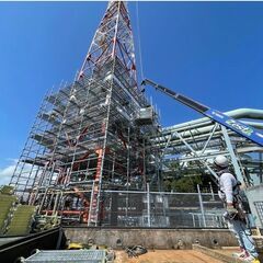 足場作業員の募集の画像