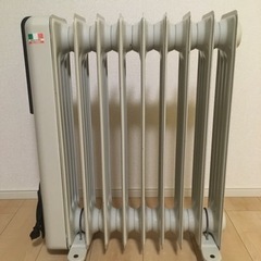 家電 季節、空調家電 オイルヒーターの画像