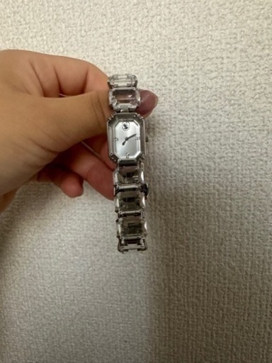 【成約済】スワロフスキー時計 オクタゴンカット　Milenia