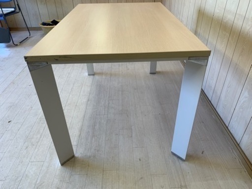 メーカー不明 会議用 テーブル高さ70cm 天板サイズ120×75cm