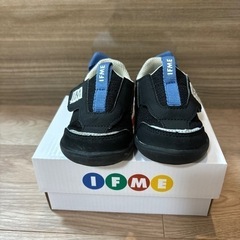 イフミー子ども靴　黒　12.5cm