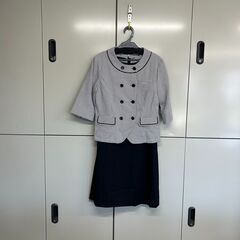 ☆新品☆事務服 ジャケット＋ワンピース 【13号】美形 MIKATA 