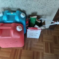 灯油のポリタンク