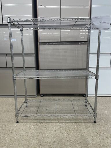 ★ジモティ割あり★  スチールラック  H90×D34×W74 クリーニング済み TJ6455