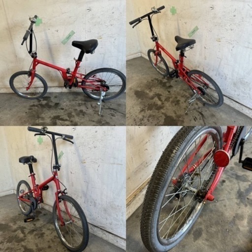 483(S)□岐阜発　△ a.La.La / 折りたたみ自転車 / 20インチ / 変速無し / 走行確認 / 現状品　R6.5/15□