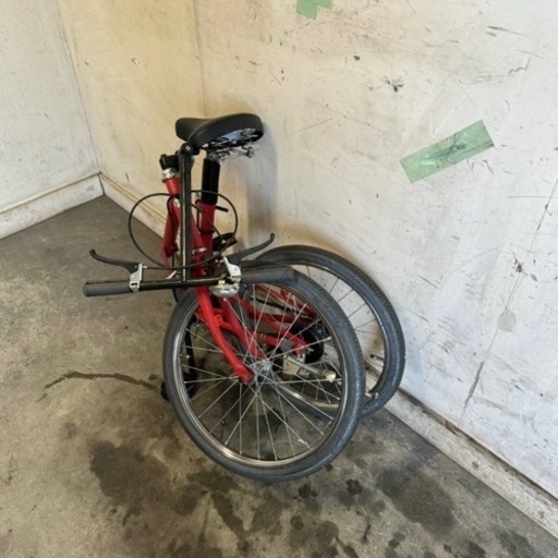 483(S)□岐阜発　△ a.La.La / 折りたたみ自転車 / 20インチ / 変速無し / 走行確認 / 現状品　R6.5/15□