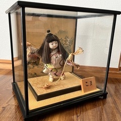 日本人形　こま