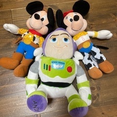 ディズニー　ミッキーミニー　トイストーリーぬいぐるみ