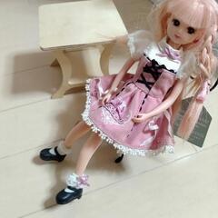 値下げしました！リカちゃんアンドお花、ケーキ屋さんの画像