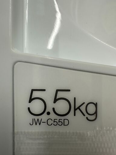 ジモティ来店特価!!　　洗濯機　　ハイアール　　JW-C55D　　2021　　J-0645