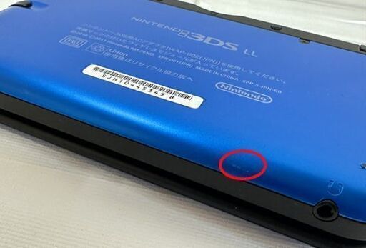 動作確認済 NINTENDO 3DS LL SPR-001 メタリックブルー 本体 初期化済 任天堂 ニンテンドー 専用カバー リザー