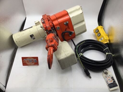 【エコツール豊田インター店】〇KITO/キトー 100V480kg電気チェーンブロックキトーセレクト1速形(2点ボタン) ED48S   ITXTG6KYV3R2【愛知県/豊田市/工具】