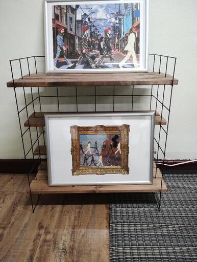 アイアンラック　店舗飾り棚　DIY家具