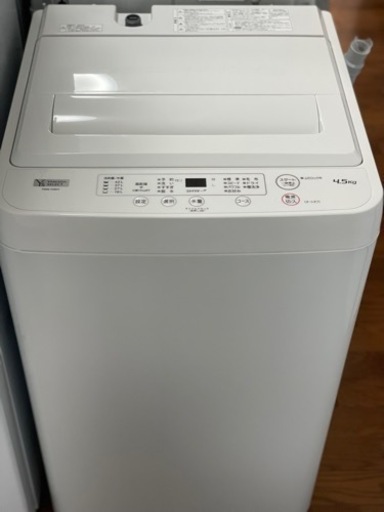 送料・設置込み可　洗濯機　4.5kg ヤマダ　2023年