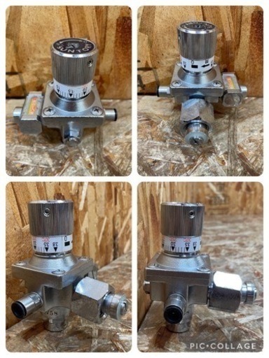 C(6424) サントリー 生ビールサーバー 減圧弁 2口 部品 SUNTORY