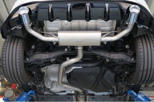 REMUS センターマフラー ゴルフ 7.5 GTI Performance