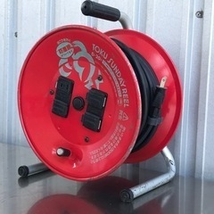 E412◇ハタヤ◇トクサンデーリール◇４口◇コードリール◇電工ド...