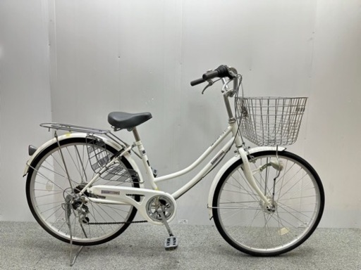 【55】自転車26インチ変速6段オートライト