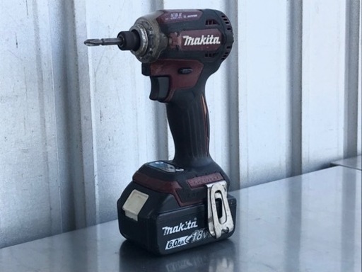 E416◇マキタ◇充電式インパクトドライバ◇バッテリー付き/18V6.0Ah◇TD171D