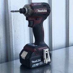 E416◇マキタ◇充電式インパクトドライバ◇バッテリー付き/18V6.0Ah◇TD171Dの画像