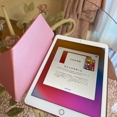 iPad Pro A1673 9.7インチ液晶　Wi-Fiモデル　専用カバー付きの画像