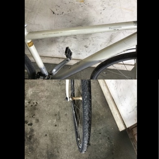 497★岐阜発　SPRING BOK TA/B-PKTA744F/7段変速/Panasonic/パナソニック/スプリングボック/サドル破れ有り/走行確認/現状品　R5.6/13★