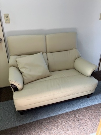 【中古】家具 ソファ 2人掛けソファ