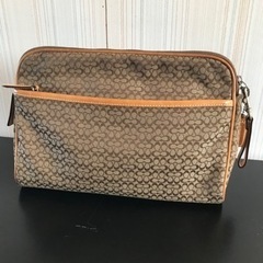 【決まりました】☆コーチ　COACH   バック　ポーチ　セカンドバックの画像