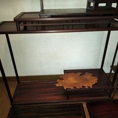 『取りに来られる方限定』盆栽の飾り台　複数まとめての画像