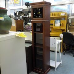 ID192942　飾り棚　時計付き