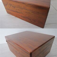 ヒュミドール シガーボックス  葉巻ケース 木製ケース フランス製？【中古/ジャンク】JO6044SAIの画像