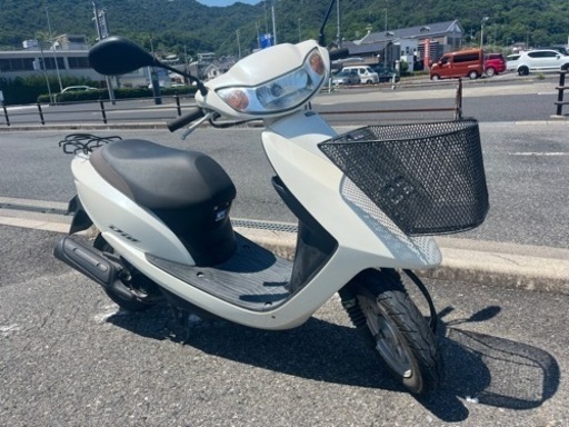 【売約済】美品 BT新品 バリ溝 実働 ホンダ AF68 ディオ 4スト インジェクションバイク 原付 スクーター ホワイト