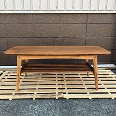 木製ローテーブル（幅105cm）
