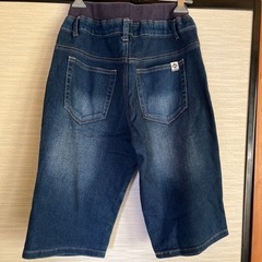 【値下げ！】デニム　夏ハーフパンツ　サイズ160 MC　の画像