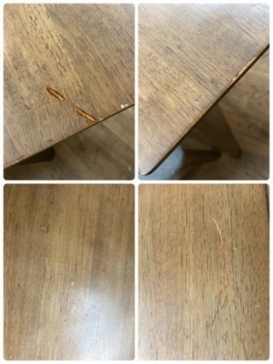 S754 ⭐ ダイニング4点セット ベンチタイプ 幅120cm USED ⭐ クリーニング済