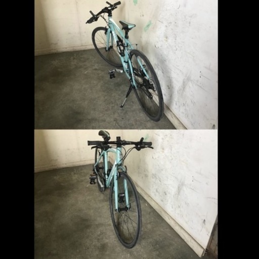 500★岐阜発　△Bianchi/ビアンキ△camaleonte sport due/クロスバイク/3×8段変速/走行確認/傷サビ汚れ有り/防犯有り/現状品　R5.7/10★