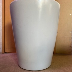 鉢カバー　陶器鉢　白