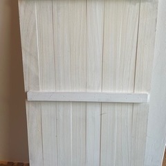 棚板　アンティークホワイトウッドの画像