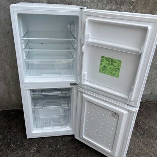 2ドア冷蔵庫 142L 2022年製 IRIS OHYAMA IRSD-14A-W アイリスオーヤマ 100Lクラス