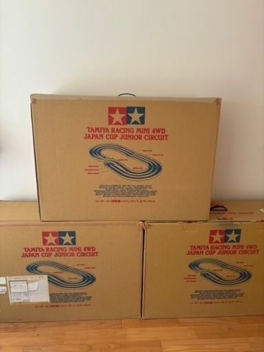 ミニ四駆　コース　3セット　トリカラー　ジャパンカップジュニアサーキット　JCJC